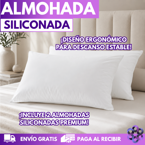 Almohada Siliconada Elite Premiun Duo