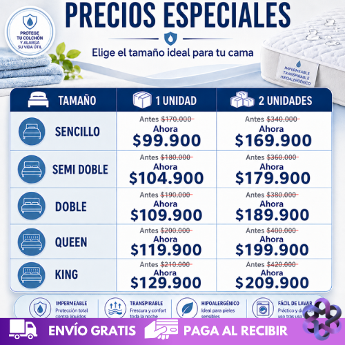 Antifluido Premium🛏️