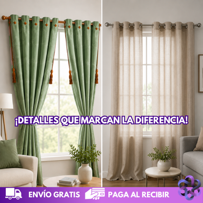 Cortinas Jacquard🪟✨
